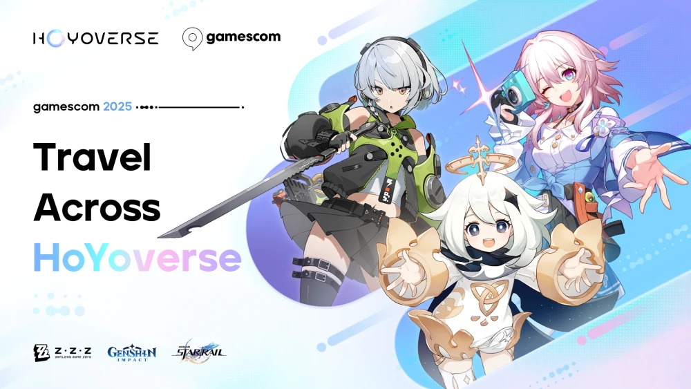 HoYoverse Umumkan Jajaran Resmi untuk Gamescom 2025: Genshin Impact, Honkai: Star Rail, dan Zenless Zone Zero Siap Hadirkan Pengalaman Imersif